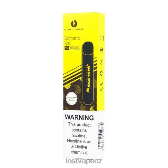 Lost Vape Mana hůl na jedno použití | 300 šluků | 1,2 ml banánová zmrzlina 5% HJZ28404 Lost Vape Disposable