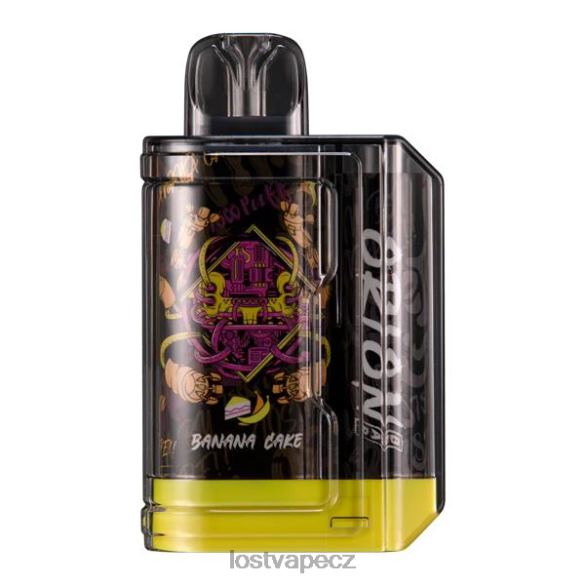 Lost Vape Orion bar na jedno použití | 7500 šluk | 18ml | 50 mg banánový dort HJZ2856 Lost Vape Pods Near Me