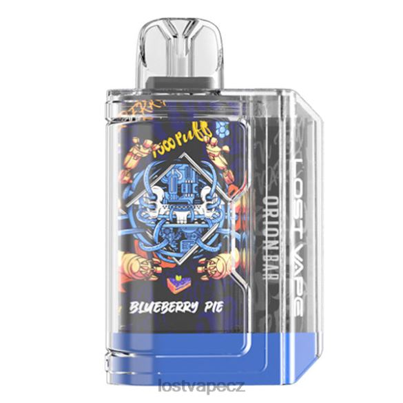 Lost Vape Orion bar na jedno použití | 7500 šluk | 18ml | 50 mg borůvkový koláč HJZ2863 Lost Vape Review Cz