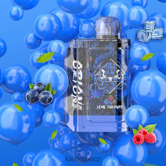 Lost Vape Orion bar na jedno použití | 7500 šluk | 18ml | 50 mg modrý razz led HJZ2882 Lost Vape Praha