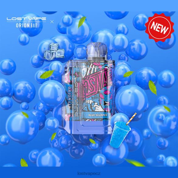 Lost Vape Orion bar na jedno použití | 7500 šluk | 18ml | 50 mg modrá slurpee HJZ2888 Lost Vape Contact CZ