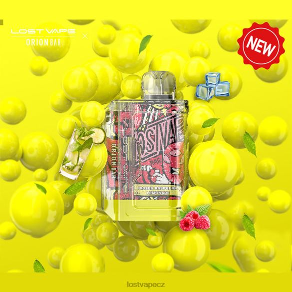 Lost Vape Orion bar na jedno použití | 7500 šluk | 18ml | 50 mg mražená malinová limonáda HJZ2892 Lost Vape Praha