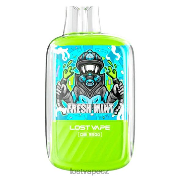 Lost Vape Orion ob5500 5500 vstřiků 14ml 50mg na jedno použití čerstvá máta HJZ28101 Lost Vape CZ