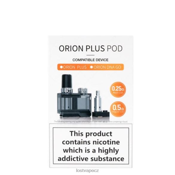 Lost Vape Orion plus balení kazet pod dna | obsahuje 2 cívky pravidelný HJZ28407 Lost Vape Customer Service