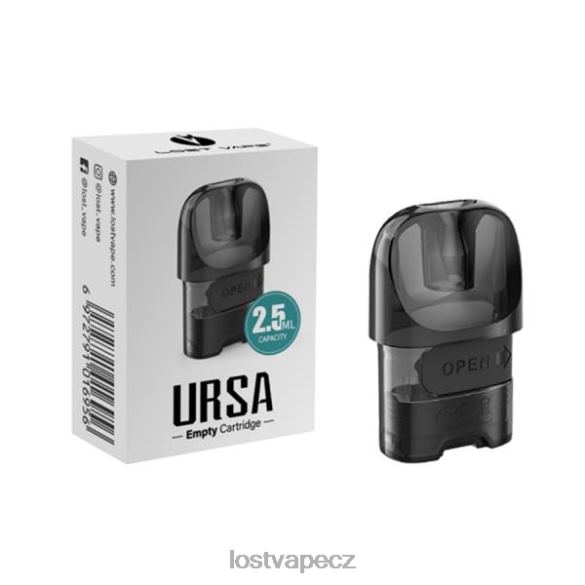 Lost Vape URSA náhradní kapsle černá (2ml prázdná kazeta na pod) HJZ28215 Lost Vape Price CZ