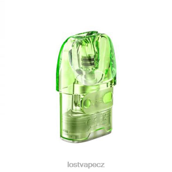 Lost Vape URSA náhradní kapsle zelená (2,5 ml prázdná kazeta na pod) HJZ28213 Lost Vape Review Cz
