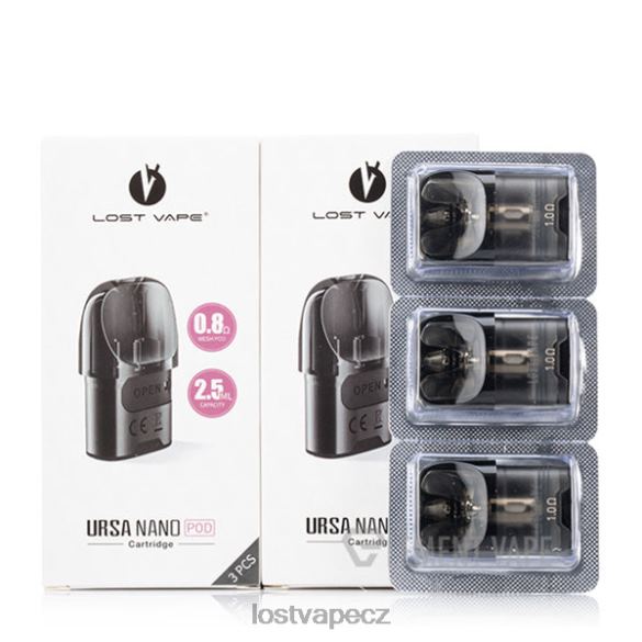 Lost Vape URSA náhradní pouzdra | 2,5 ml (3 balení) růžová 1.ohm HJZ28128 Lost Vape Contact CZ
