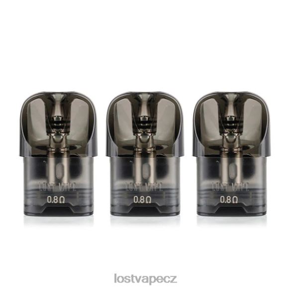 Lost Vape URSA náhradní pouzdra | 2,5 ml (3 balení) zelená 0,8ohm HJZ28125 Lost Vape Price CZ