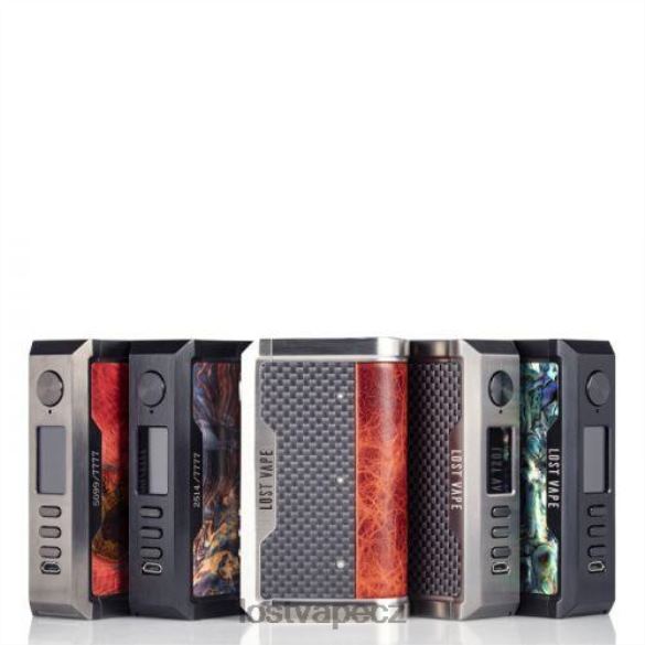 Lost Vape Centaurus dna250c 200w mod černá/pštros - hmatové uhlíkové vlákno HJZ28403 Lost Vape Review Cz