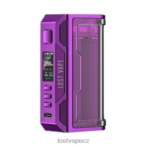 Lost Vape Thelema quest 200w mod fialová/čirá HJZ28187 Lost Vape Customer Service