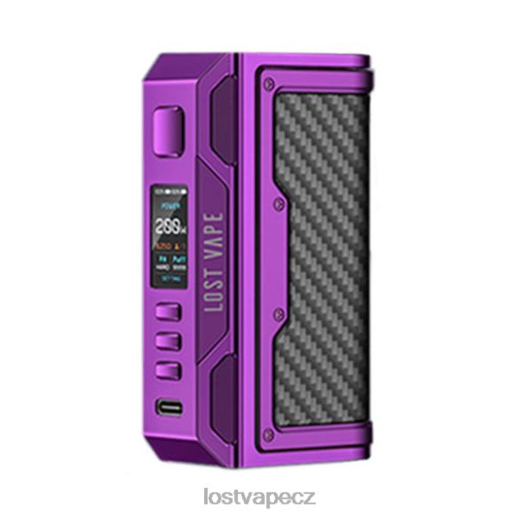 Lost Vape Thelema quest 200w mod fialová/uhlíkové vlákno HJZ28186 Lost Vape Pods Near Me