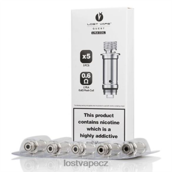 Lost Vape Lyra náhradní cívky (5-balení) mesh cívka 0,6ohm HJZ28391 Lost Vape CZ