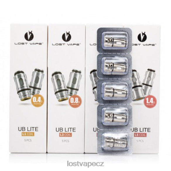 Lost Vape UB lite cívky (5-balení) l1 0,4 ohmu HJZ285 Lost Vape Price CZ