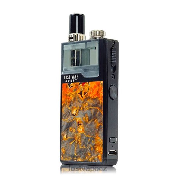 Lost Vape Quest Kompletní sada zařízení orion q pod černo/okrová pažitka HJZ28475 Lost Vape Price CZ