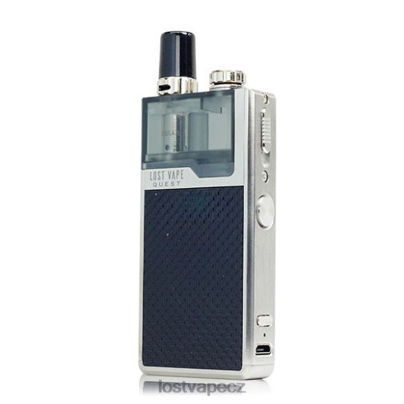 Lost Vape Quest Kompletní sada zařízení orion q pod stříbrná/černá vazba HJZ28468 Lost Vape Contact CZ