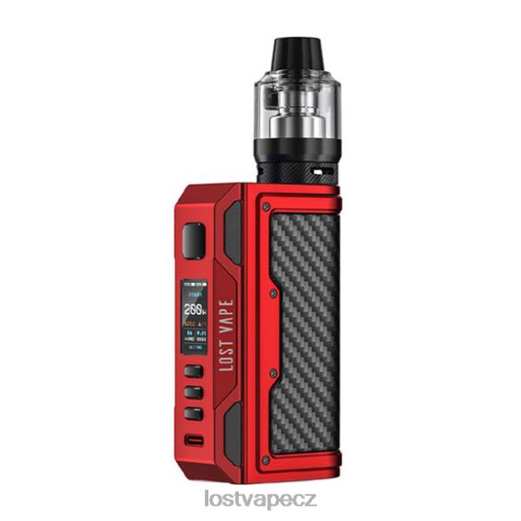 Lost Vape Thelema sada quest 200w matná červená/uhlíkové vlákno HJZ28139 Lost Vape Flavors