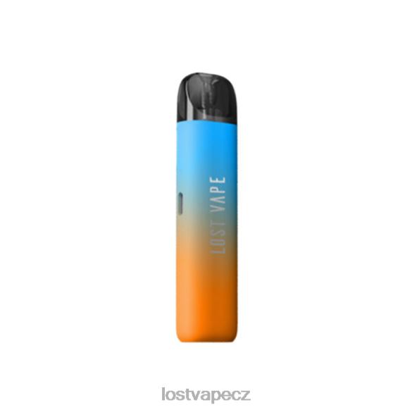 Lost Vape URSA S pod kit azurově oranžová HJZ28212 Lost Vape Praha