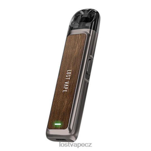 Lost Vape URSA souprava pod | 800 mAh červené ořechové dřevo HJZ28223 Lost Vape Review Cz