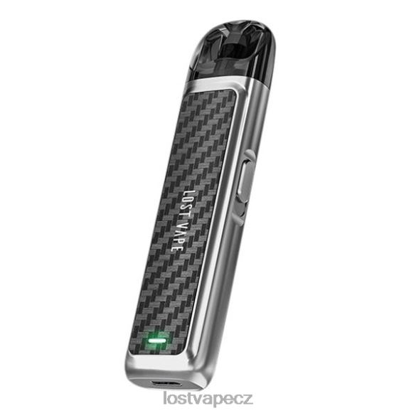 Lost Vape URSA souprava pod | 800 mAh stříbrné uhlíkové vlákno HJZ28226 Lost Vape Pods Near Me